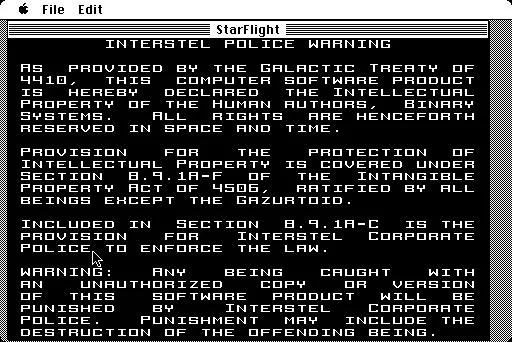 Starflight