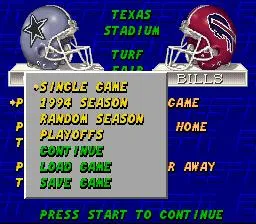 ESPN Sunday Night NFL (SNES)