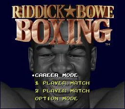 Riddick Bowe Boxing (SNES)