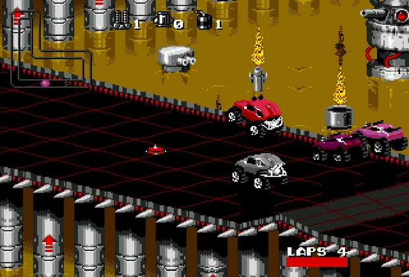 Rock n' Roll Racing (SNES)