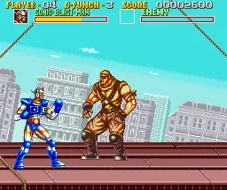 Sonic Blast Man (SNES)