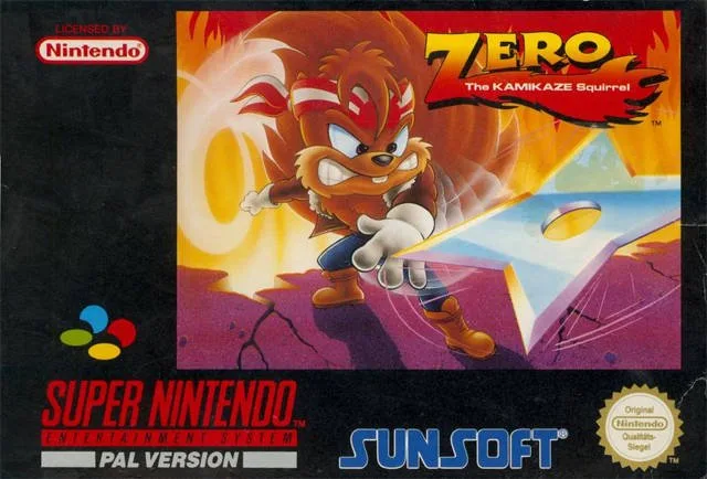 Zero the Kamikaze Squirrel (SNES)