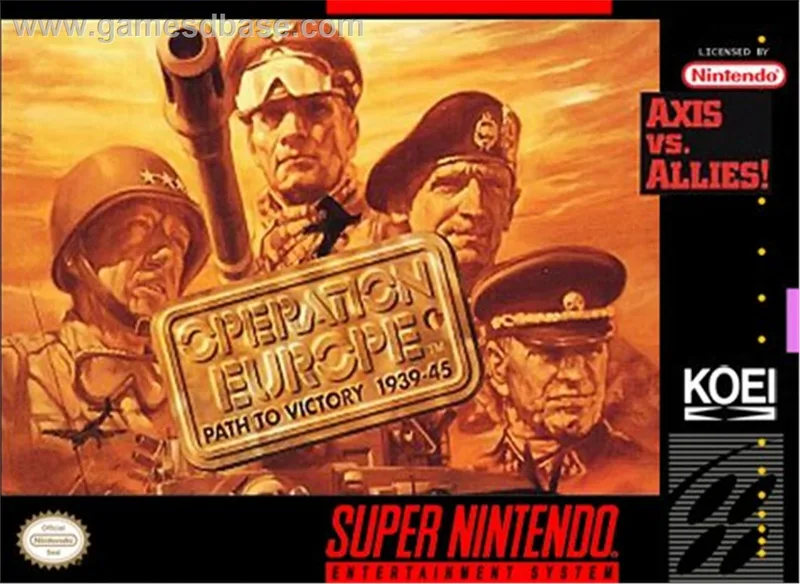 Operation Europe: Path to Victory 1939-45 (SNES)