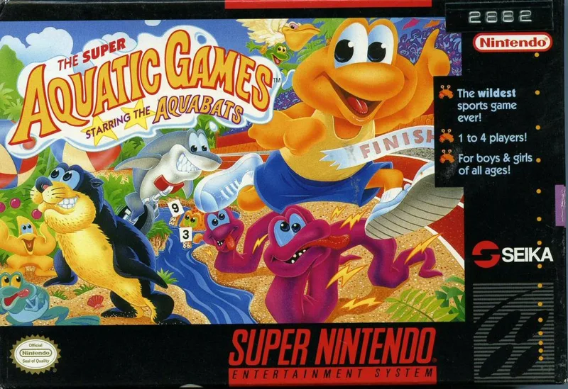 The Super Aquatic Games Starring The Aquabats (SNES)