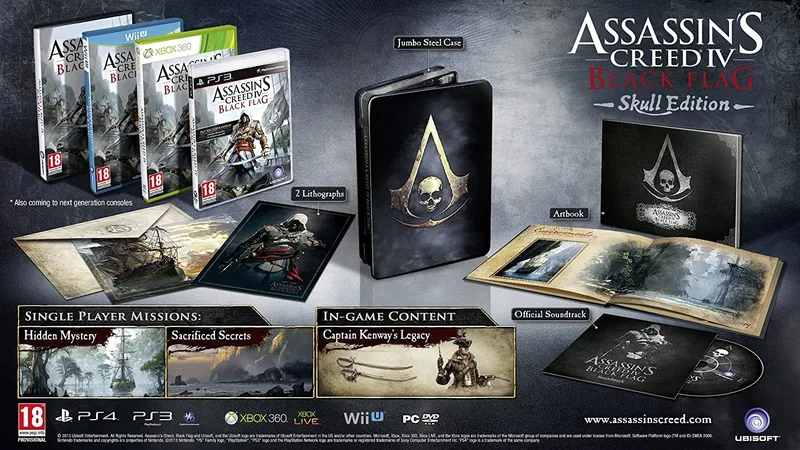 Assassin's Creed IV: Black Flag [Skull Edition] (WIU)