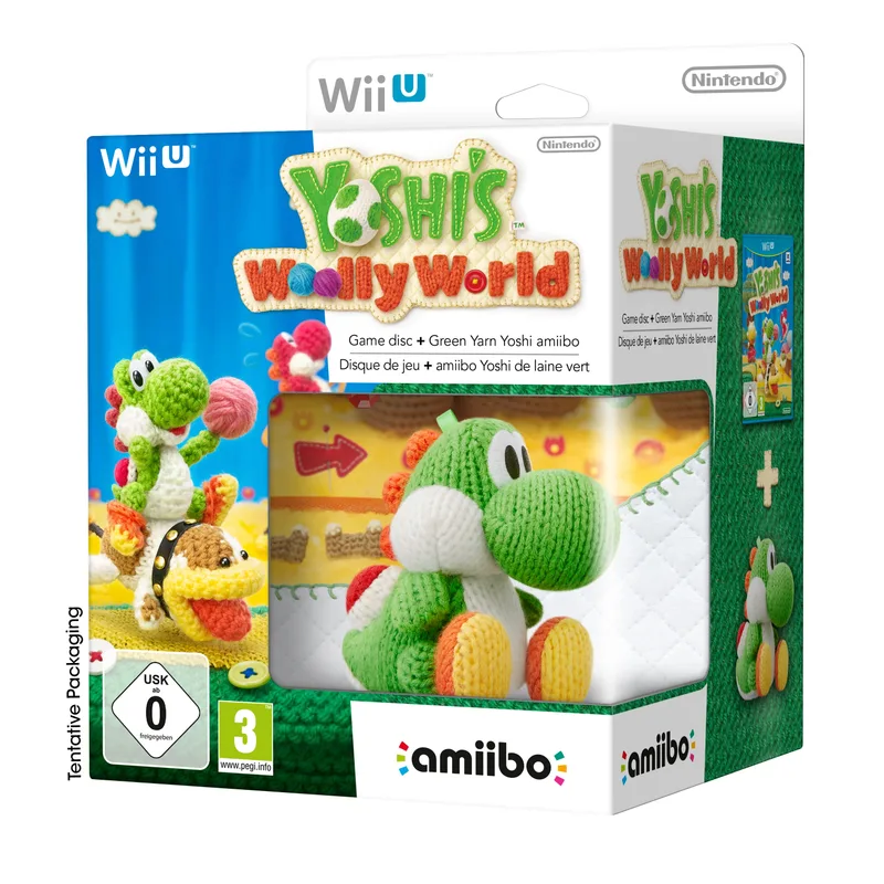 Yoshi's Woolly World [Green Yarn Yoshi Bundle] (WIU)