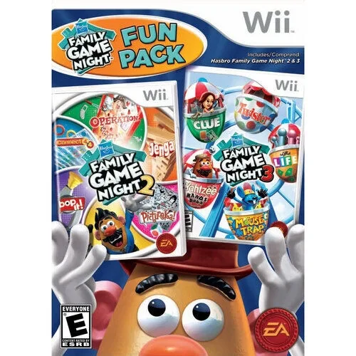 Hasbro Family Game Night Fun Pack (WII)