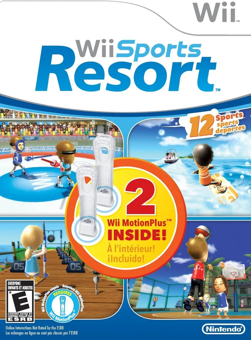 Wii Sports Resort [2 Wii MotionPlus Bundle] (WII)