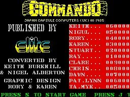 Commando (WII)