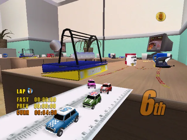 Mini Desktop Racing