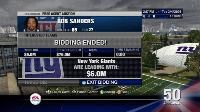 NFL Head Coach 09 (X360)