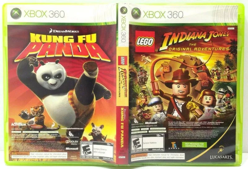 LEGO Indiana Jones: The Original Adventures / DreamWorks Kung Fu Panda