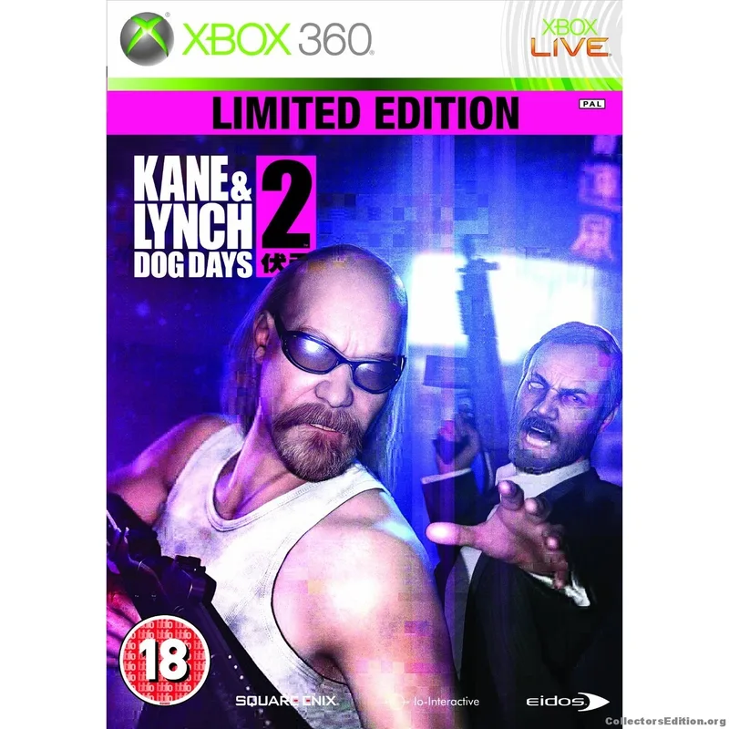 Kane & Lynch 2 DOg Days Limited Edition - (PAL) (X360)