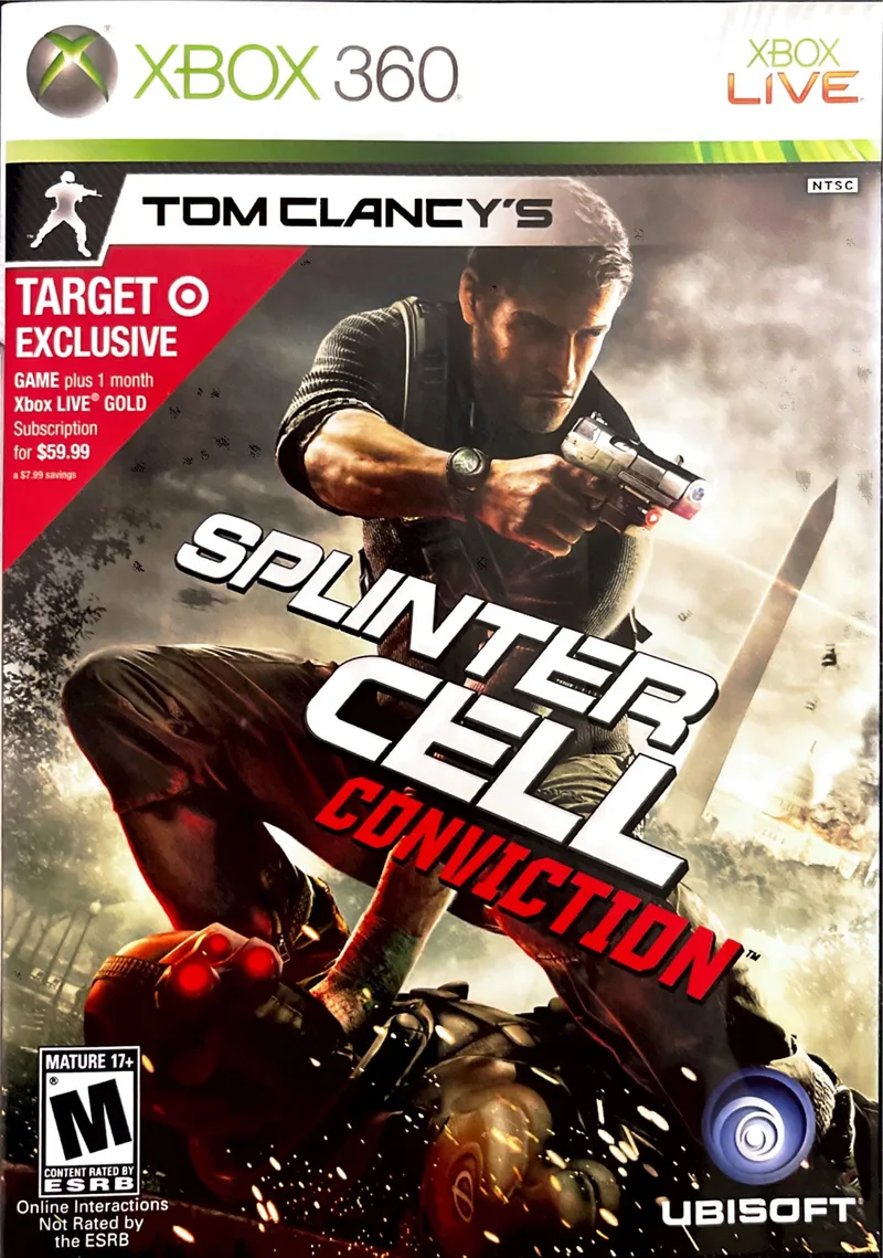 Tom Clancy's Splinter Cell: Conviction [Target Exclusive] (X360)