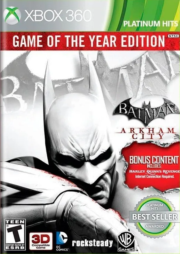 Batman: Arkham City [Game of the Year Edition] [Platinum Hits]  (X360)