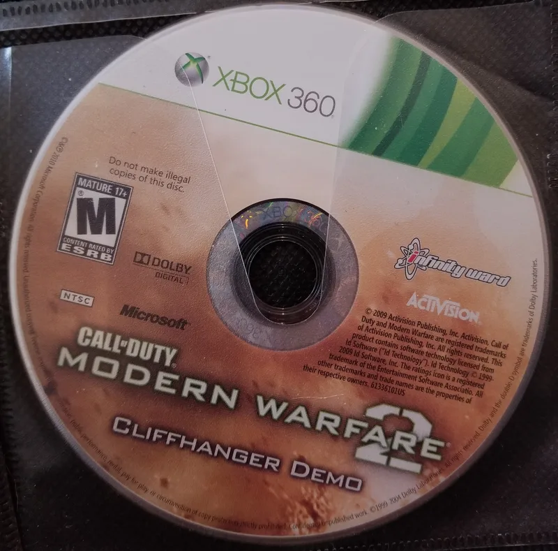 Call of Duty Modern Warfare 2 Cliffhanger Demo (X360)