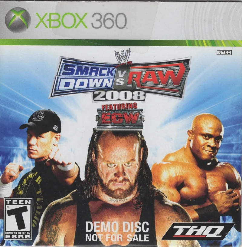 WWE SmackDown vs. Raw 2008 [Demo Disc]