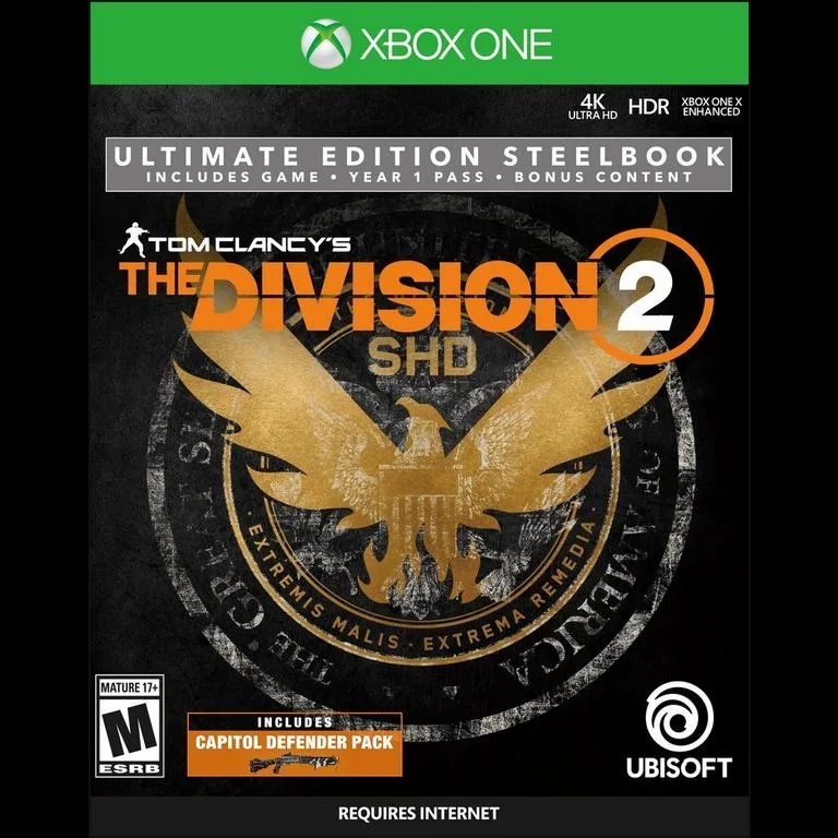 Tom Clancy's The Division 2 - Ultimate Edition Steelbook (XONE)