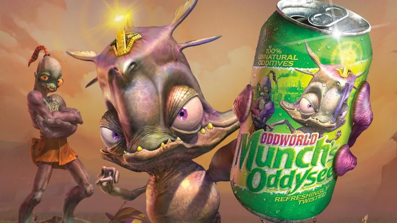 Oddworld: Munch's Oddysee (1997) (XBOX)